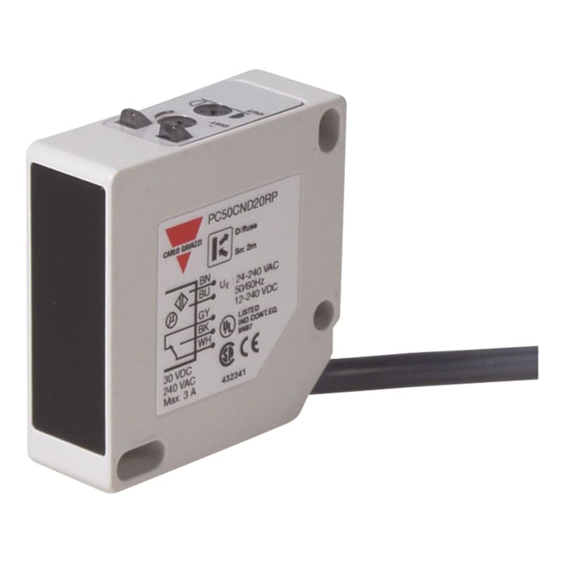 FOTO.MOT.Flat,Relay,NO+NC,CAB (PC50CNR10RP)