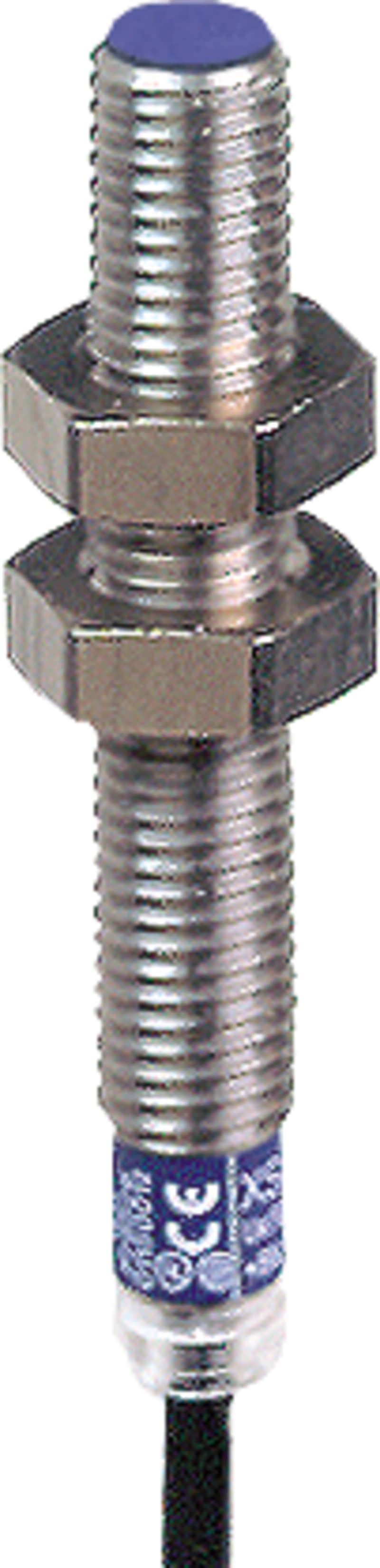Telemecanique OsiSense XS608B1PAL5 Inductive Proximity Sensor — M8 barrel, Sn 2.5 mm, PNP, NO, pre-wired cable