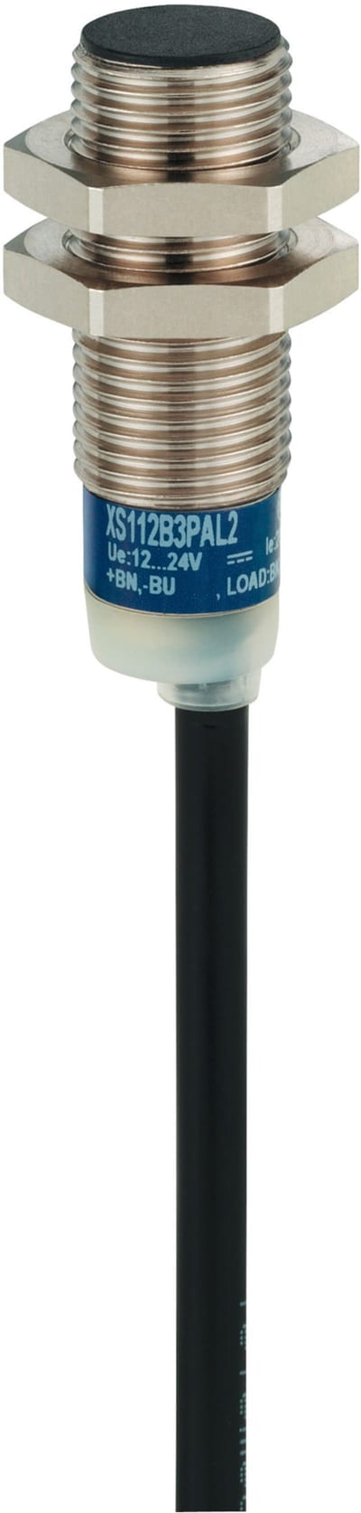 Telemecanique OsiSense XS612B1PAL5 Inductive Proximity Sensor — M12 barrel, Sn 4 mm, PNP, NO, pre-wired cable