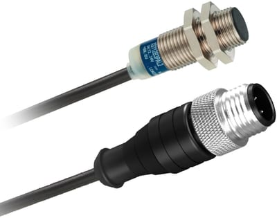 Telemecanique OsiSense XS612B2PAL01M12 Inductive Proximity Sensor — M12 barrel, Sn 5 mm, PNP, NO, M12 connector (4-Pin)