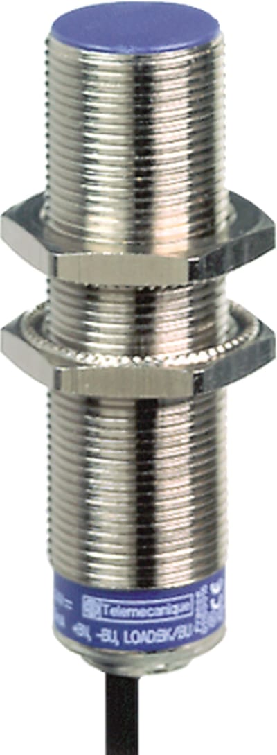 Telemecanique OsiSense XS618B1NAL5 Inductive Proximity Sensor — M18 barrel, Sn 8 mm, NPN, NO, pre-wired cable