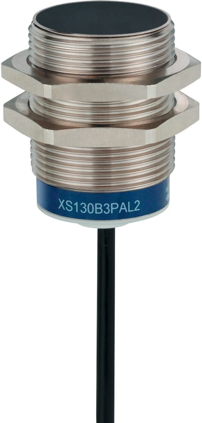 Telemecanique OsiSense XS630B1PAL10 Inductive Proximity Sensor — M30 barrel, Sn 15 mm, PNP, NO, pre-wired cable