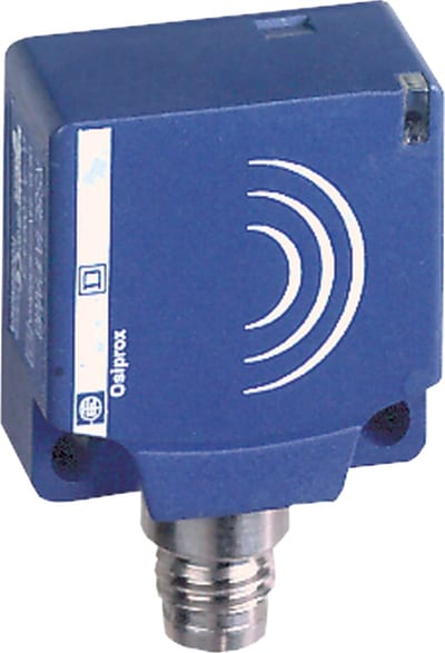 Telemecanique XS7C1A1DAL10 Optimum Inductive Proximity Sensor 40 × 40 mm, DC 2-Wire NO, 10 m cable