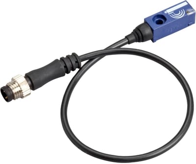 Telemecanique OsiSense XS7J1A1PAL01M8 Inductive Proximity Sensor — 8 × 22 mm block, Sn 2.5 mm, PNP, NO, M8 connector