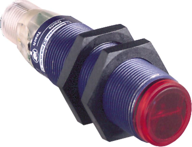 Telemecanique XUB1ANBNM12 Photoelectric Sensor M18, Retroreflective, Plastic, NPN, M12 connector