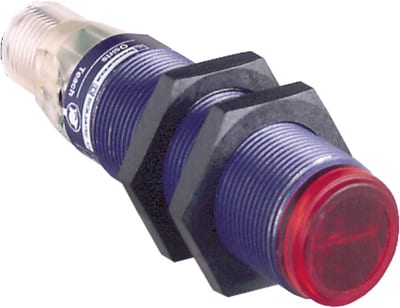 Telemecanique XUB2ANANM12R Photoelectric Through-Beam Receiver, Plastic, NPN, NO, M12 connector