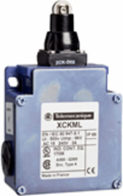 Telemecanique XCKML502H29 Limit Switch, Roller Plunger, Metal Body, M20 cable entry