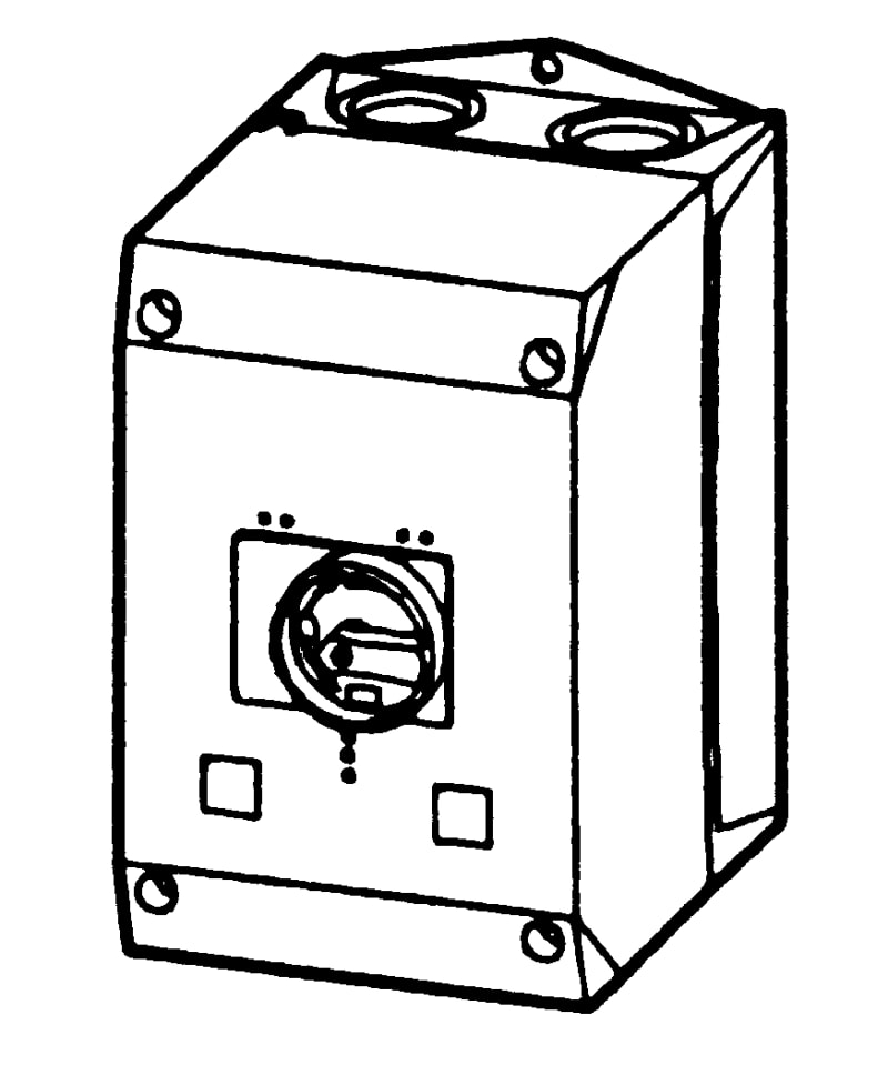 Enclosure PKZ4 IP54 REDT GREP (CI-K4-PKZ4-GR)