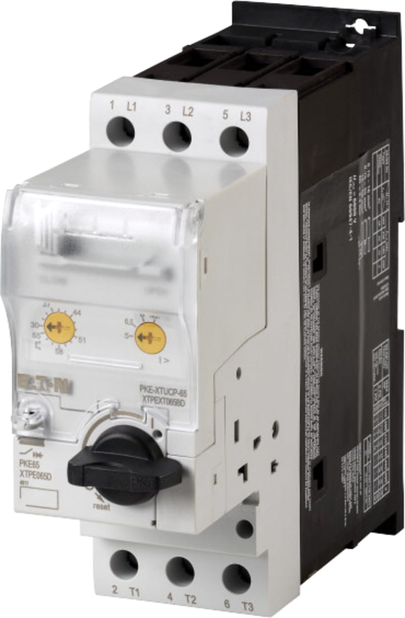Eaton Complete PKE65 with Standard trip block 16-65A