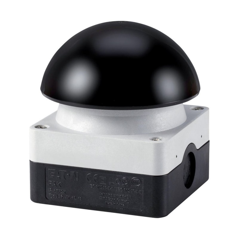 Foot Switch, Black, 1 NO + 1 NC, Enclosed (FAK-S/KC11/I)