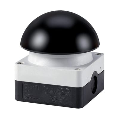 Foot Switch, Black, 1 NO + 1 NC, Enclosed