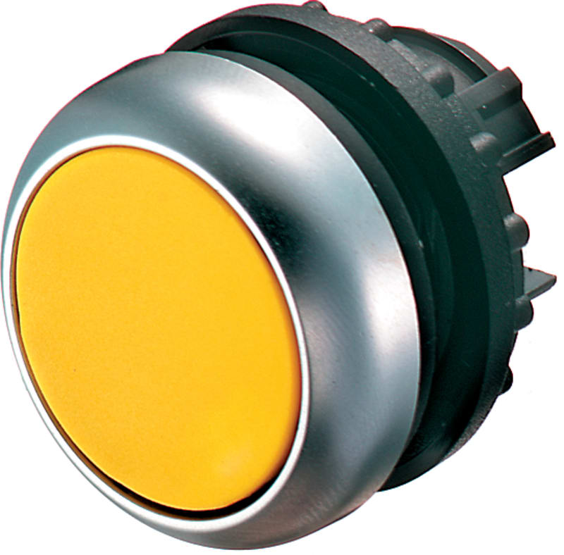 PUSH-Button Yellow (M22-D-Y)