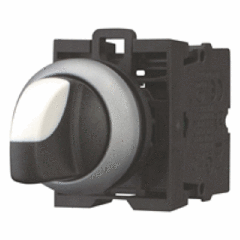 Eaton M22 Complete Rotary Switch 1NO 2-Position Latched (M22-WRK/K10)
