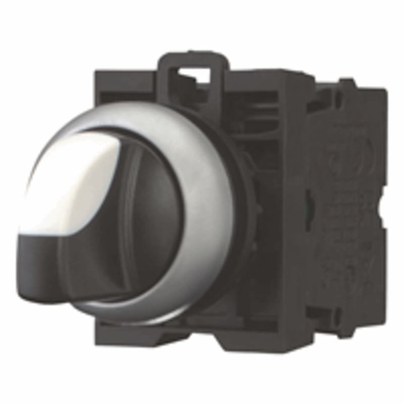 Eaton M22 Complete Rotary Switch 2S 1-0-2 Latched (M22-WRK3/K20)