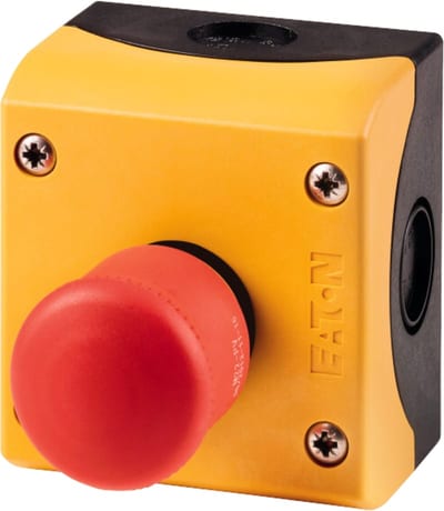 Emergency STOP Complete in Enclosure