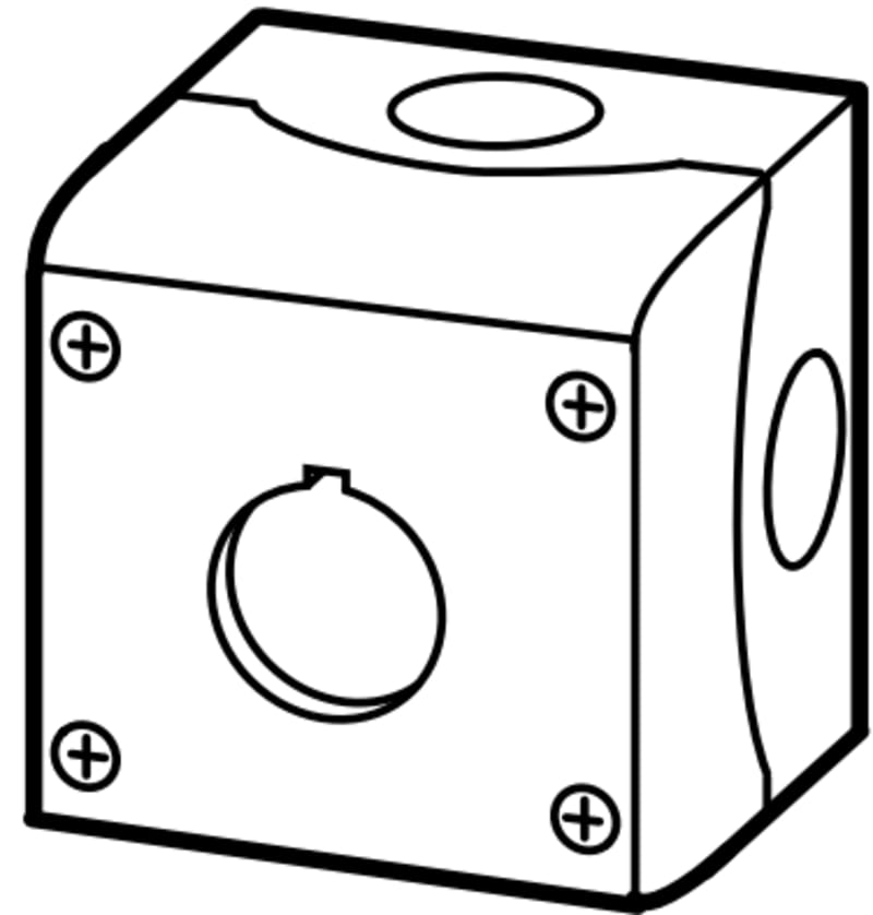 BOX with KONTAKTELEM.1S+1TO (M22-I1-M1)