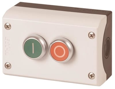 BOX M/RED/Green Button 2S+2TO