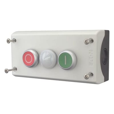 BOX with 2 Buttons+luminaire 230V