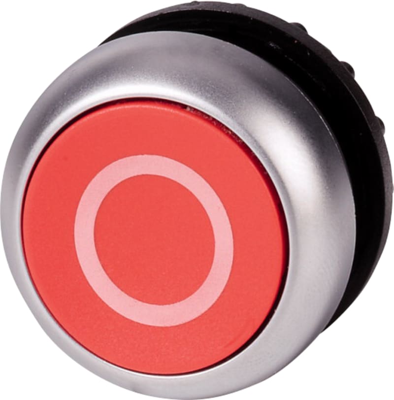 PUSH-Button RED 0 FLAT (M22-D-R-X0)