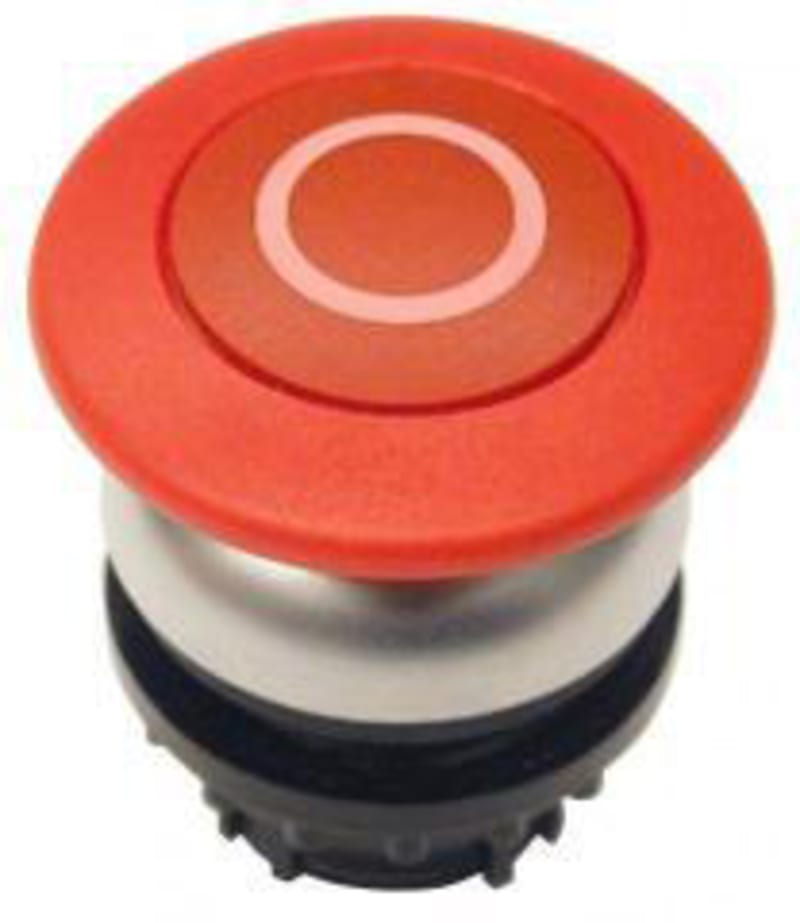 Mushroom Push Button RED (M22-DP-R-X0)