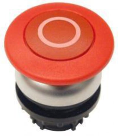 Mushroom Push Button RED