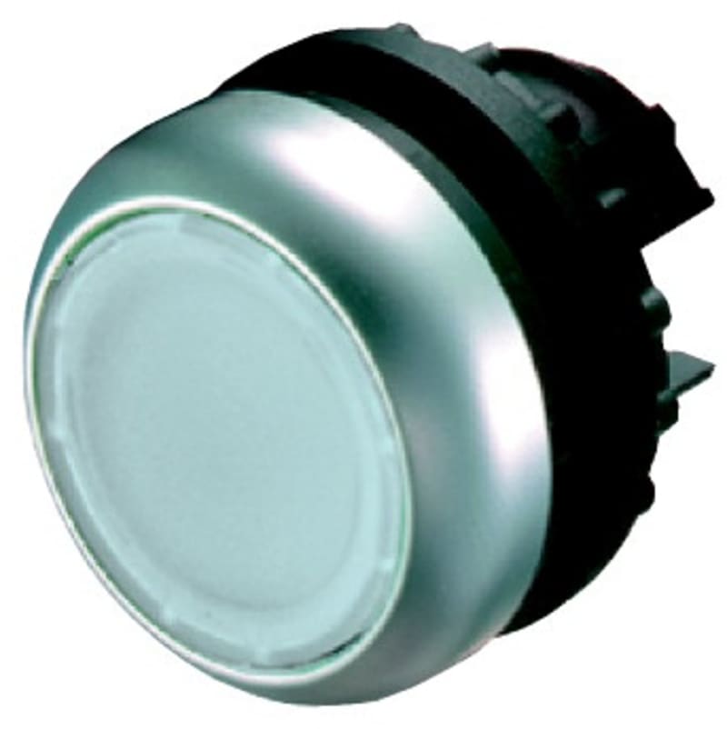 Illuminated Push Button White Pressure/Pressure (M22-DRL-W)