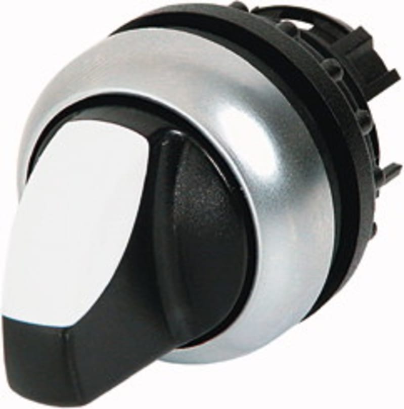 Selector switch with LIGHT White 0-1 FAST (M22-WRLK-W)