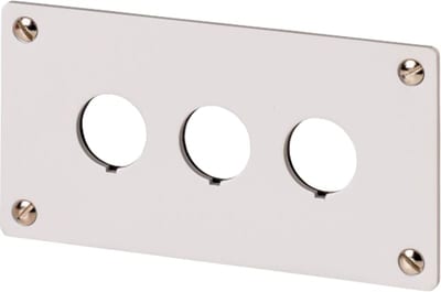 Front Plate ALU. 3 HOLE
