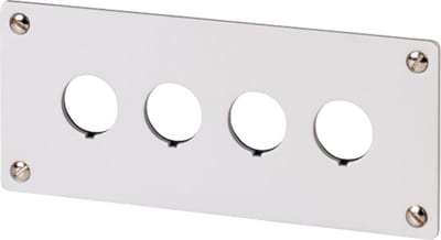 Front Plate ALU. 4 HOLE
