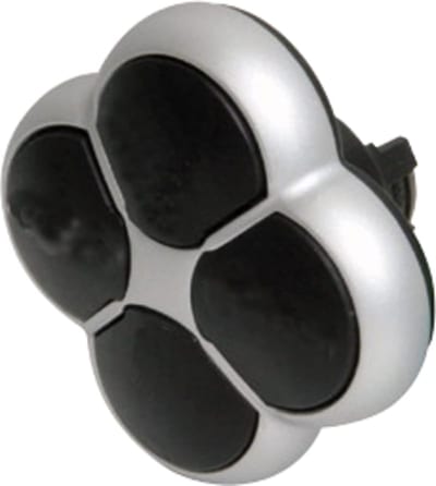 Push-Button w/4 Buttons Black Impulse