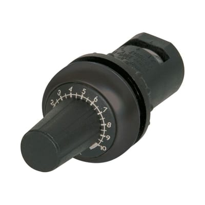Potentiometer 10 KOHM, Black
