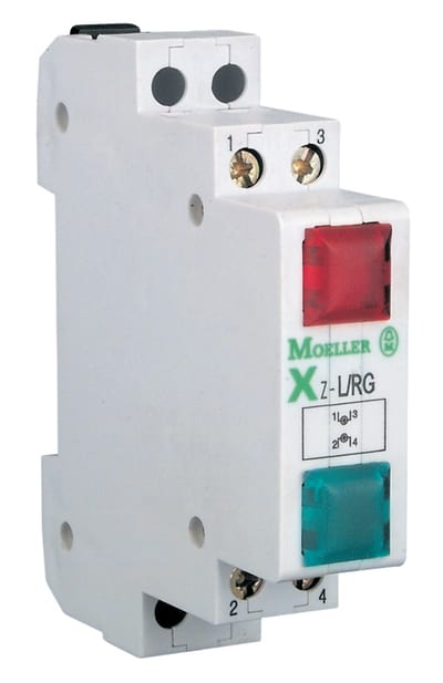 Eaton Z-L/G Green LED Indicator Lamp Module, 220-240 V AC/50-60 Hz