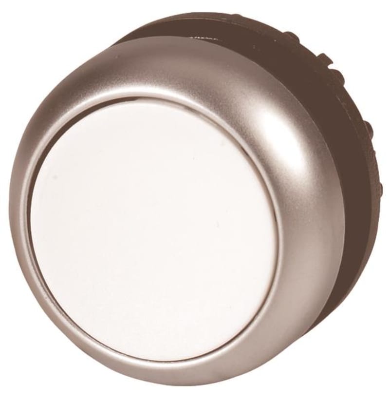 PUSH-BUTTON, Pressure/PRESSURE, White (M22-DR-W)