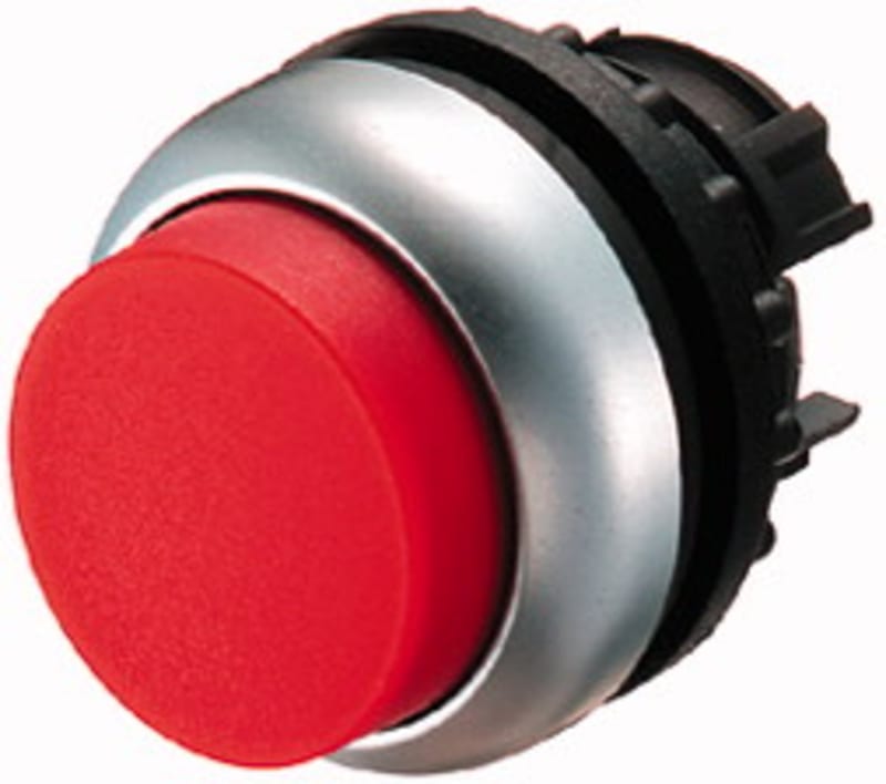 Push-Button, Impulse, High, RED (M22-DH-R)