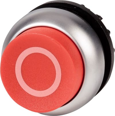 TR.BUTTON, IMP., HIGH, RED/Stop