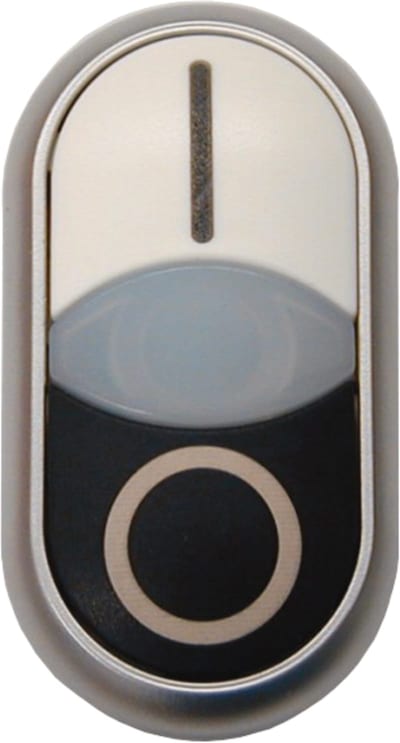 DoubleTR.BUTTON 1/0 with LIGHT