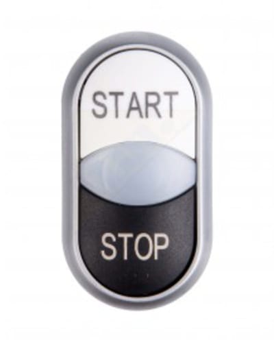 DoubleTR.BUTTON Start/Stop with LIGHT (M22-DDL-WS-GB1/GB0)