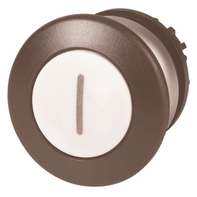 Mushroom pushbutton, IMP, Black/Start
