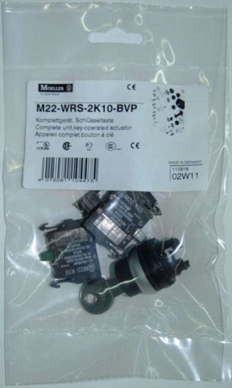 Key switch, RMQ (M22-WRS-2K10-BVP)