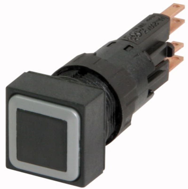 PUSH-Button RMQ 16 Black (Q18D-SW)