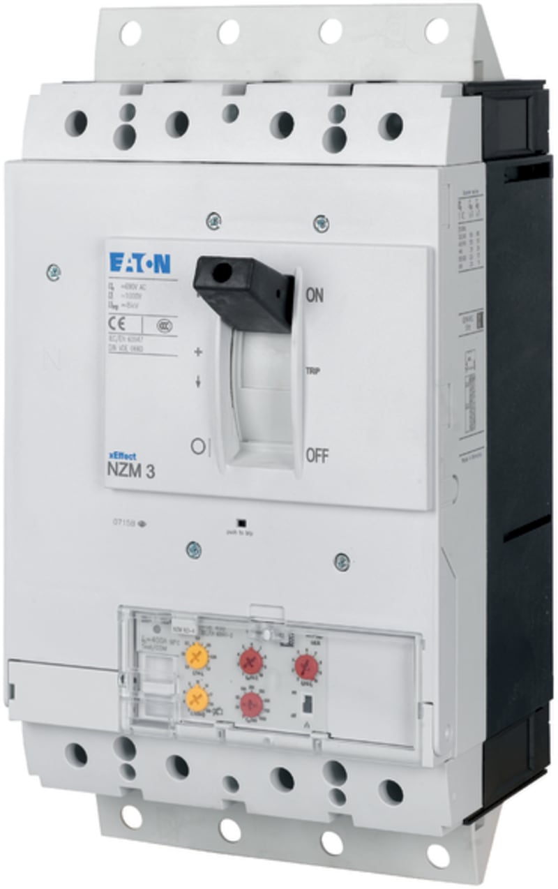 Eaton NZMN3-4-VE400-SVE Molded-Case Circuit Breaker 4-Pole 400A 50KA