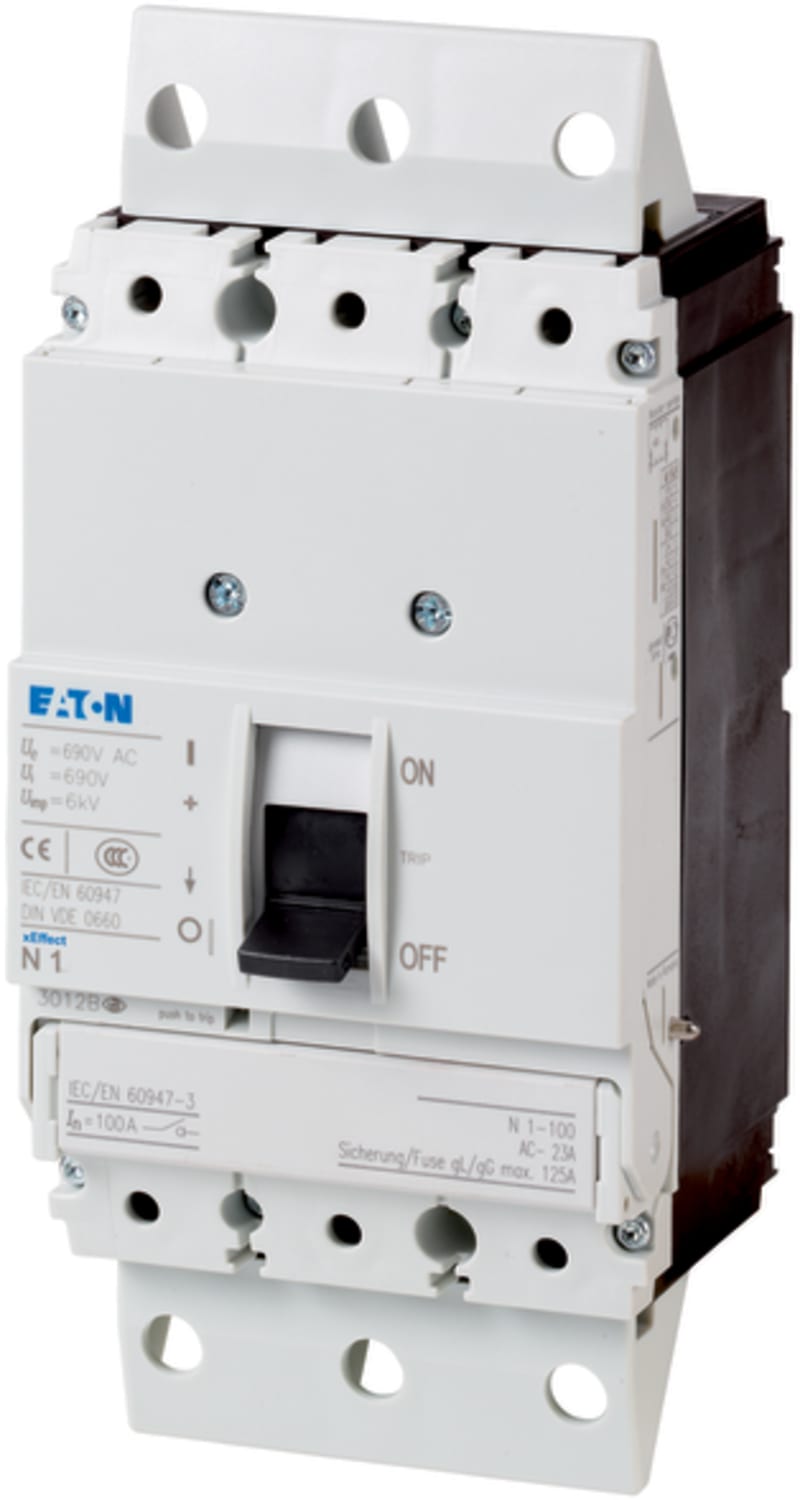 Eaton Pluggable N1 load-break switch 100A 3-Pole