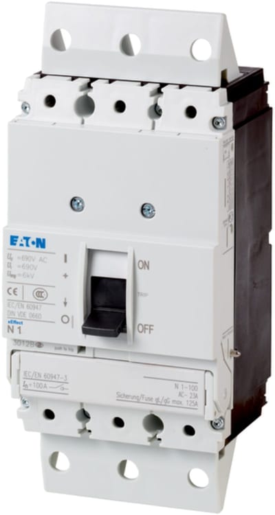 Eaton Pluggable N1 load-break switch 100A 3-Pole