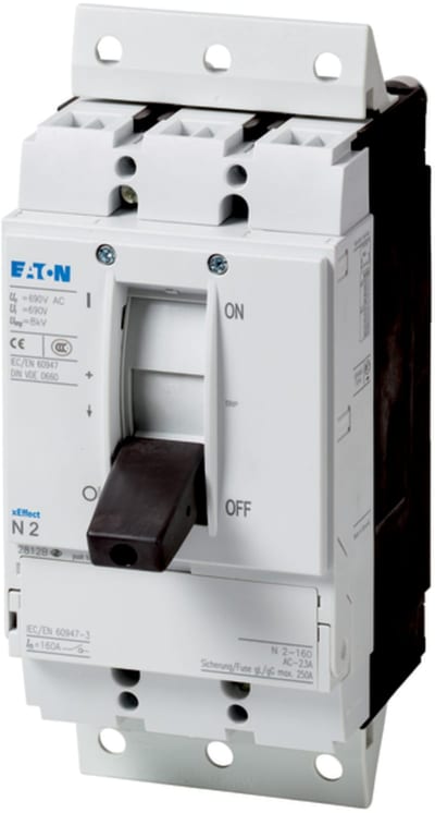 Eaton Pluggable N2 load-break switch 160A 3-Pole