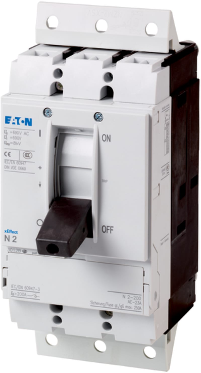 Eaton Pluggable N2 load-break switch 250A 3-Pole