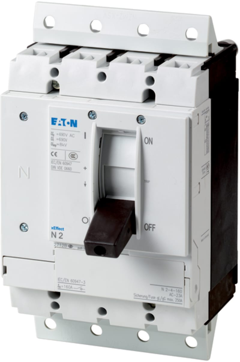 Eaton Pluggable N2 load-break switch 160A 4-Pole