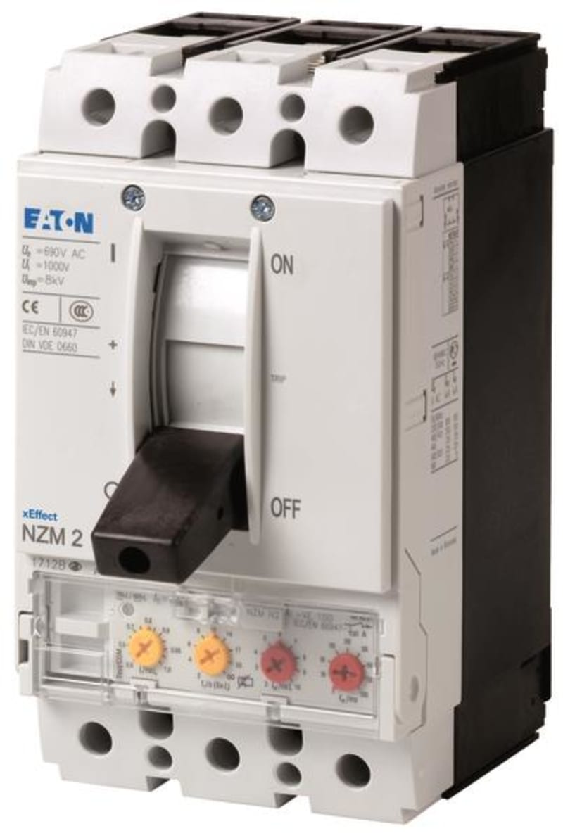 Eaton NZMN2-VE160 Molded-Case Circuit Breaker 3-Pole 160A 50KA