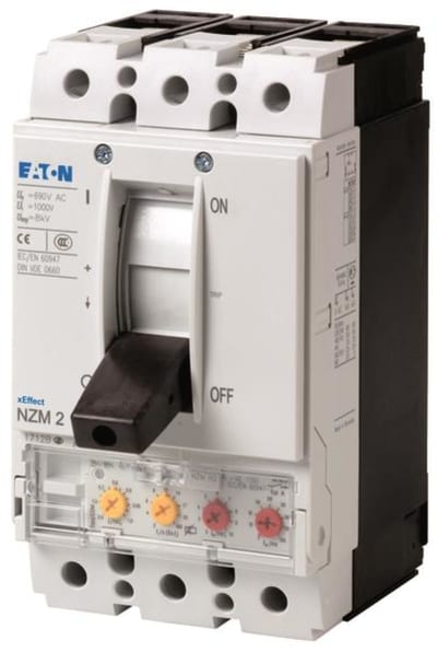 Eaton NZMN2-VE160 Molded-Case Circuit Breaker 3-Pole 160A 50KA