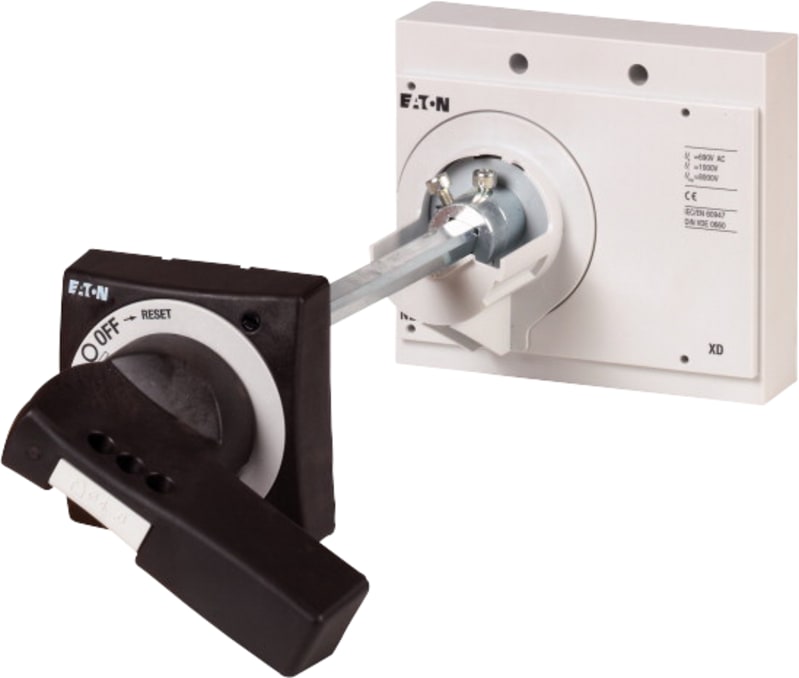 Eaton NZM3 Extended Rotary Door-Coupling Handle, Black, Lockable (NZM3-XTVD)