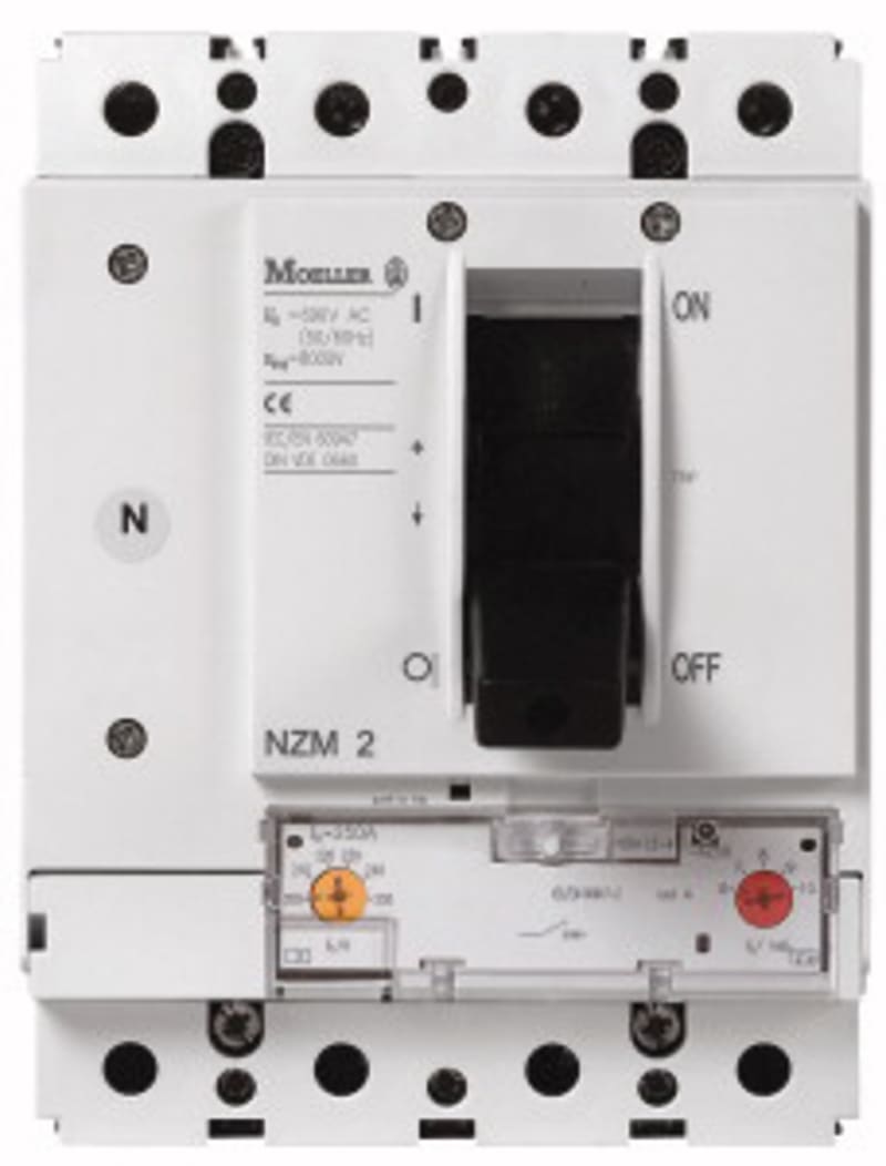 Eaton NZMN2-4-A200 Molded-Case Circuit Breaker 4-Pole 200A 50KA